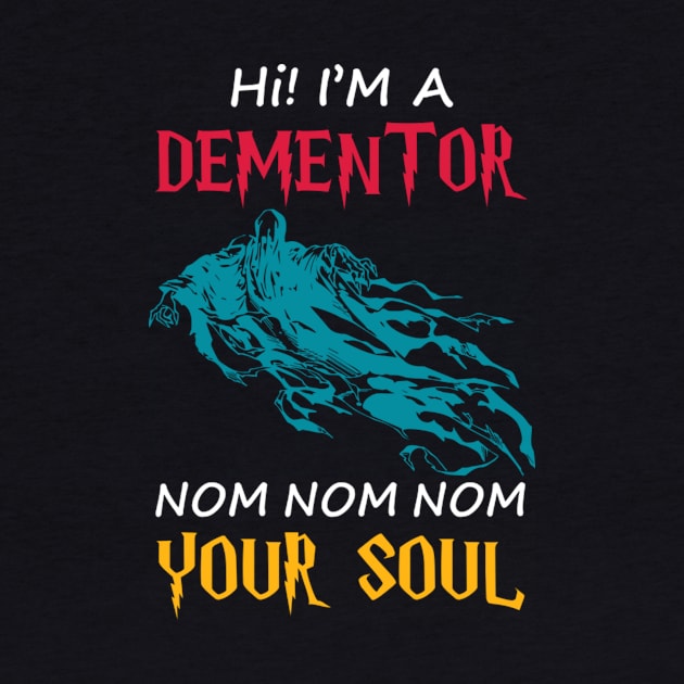 Vintage Retro Trending Dementor by Danielle Shipp